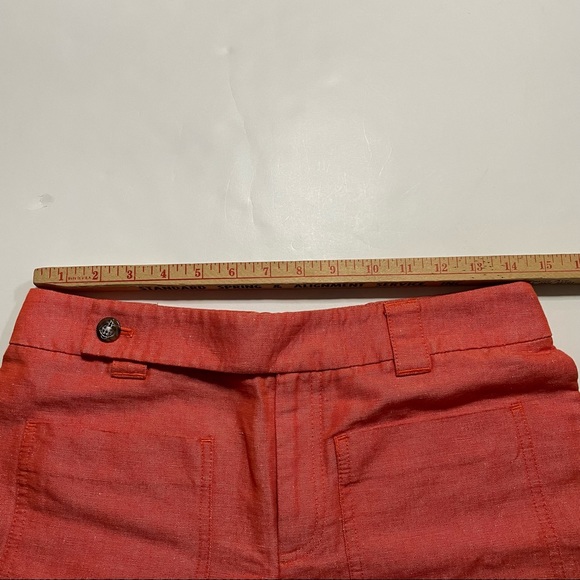 Daughters of the Liberation Orange Salmon Pink Casual Chino Preppy Shorts 4 - Picture 7 of 7